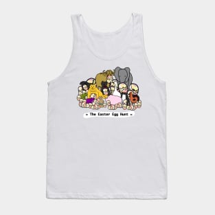 Easter Egg Hunt with Cute Animals Tank Top